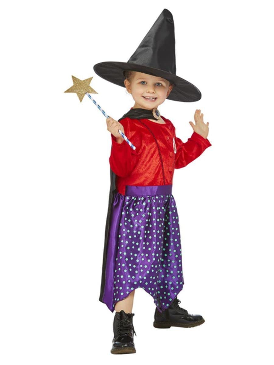 Buy Smiffys Julia Donaldson Room On The Broom Costume Dress, Cape, Hat