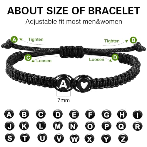 Pulsera Inicial Ajustable Unisex SUMMER LOVE miniatura 4