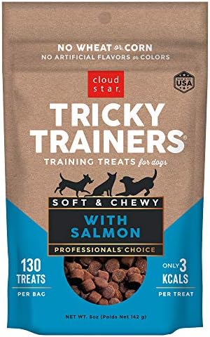 Cloud Star, Tricky Trainer Soft Chewy Salmon, 5 Ounce