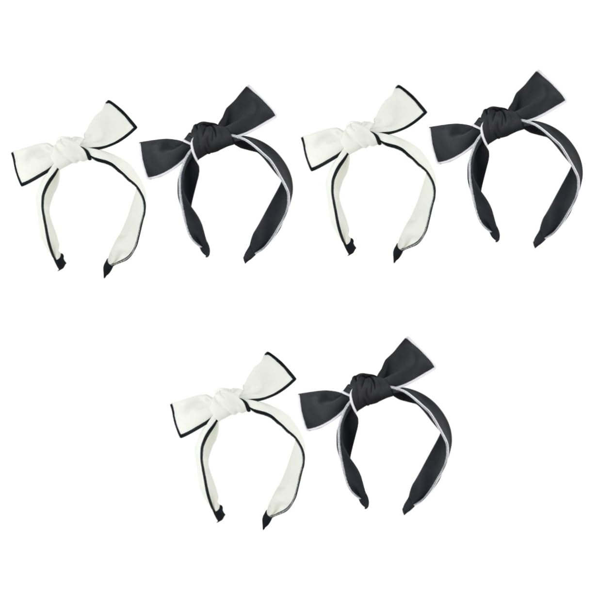 FRCOLOR 3 Set Di Fasce Per Con Fiocco Accessori Per Accessori Per Da Donna Fasce Per Con Fiocco Per Da Donna Cerchietto Per Da 2 Pezzi*3