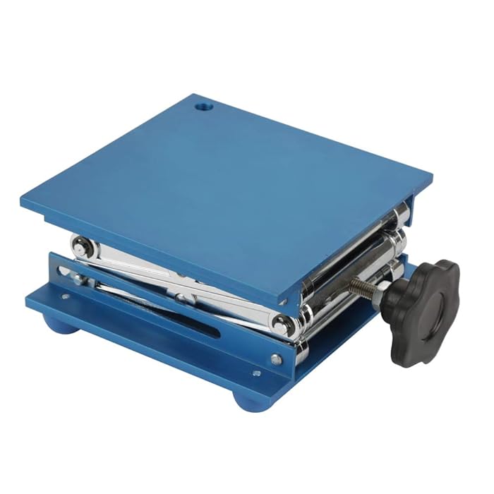 Buy Lab Scissors Jack, 5.9" x 5.9" Aluminum Oxide Lab Jack Scissor