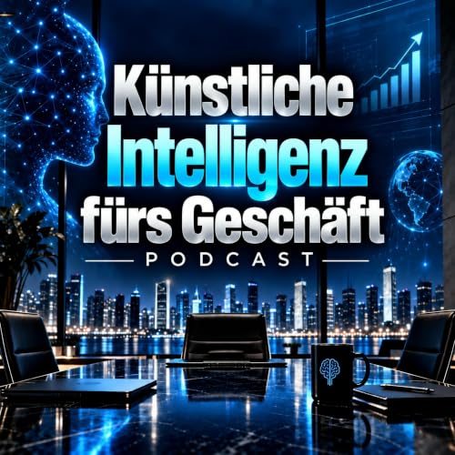 K&uuml;nstliche Intelligenz f&uuml;rs Gesch&auml;ft Podcast: KI-Strategie, Automatisierung, Produktivit&auml;t, Marketing, Ve