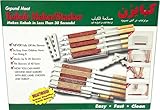 Homebrella Ground Meat Kabob Maker & Stacker- Stacks up to 20 Skewers!
