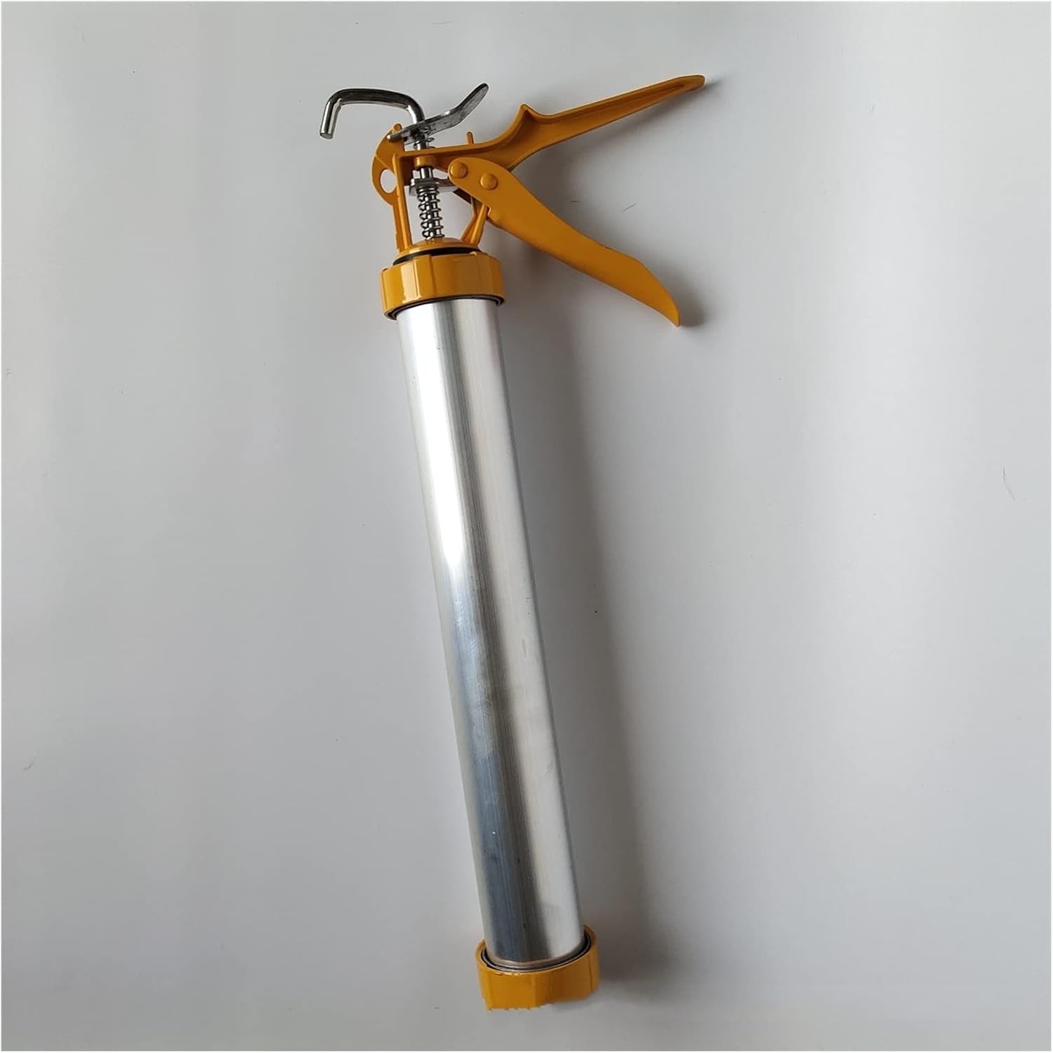 Glue Gun-Aluminum Alloy Caulking Beautiful Seam Soft Glue GunGlass Glue Gun Soft And Hard Dual-use Glue Gun (Size : 118 rubber gun)