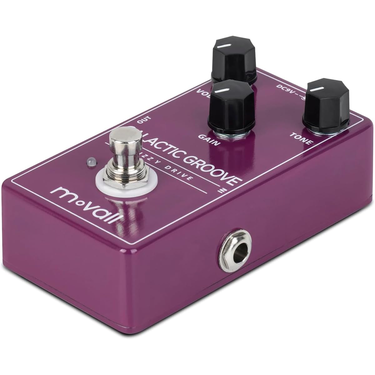 MP-102 - Galactic Groove Fuzzy Drive, pedale per chitarra Op-Amp simile al Fuzz