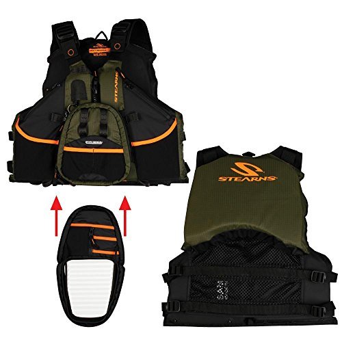 Stearns 2000013780 PFD 5550 Hyb Fishing Ovs Grn