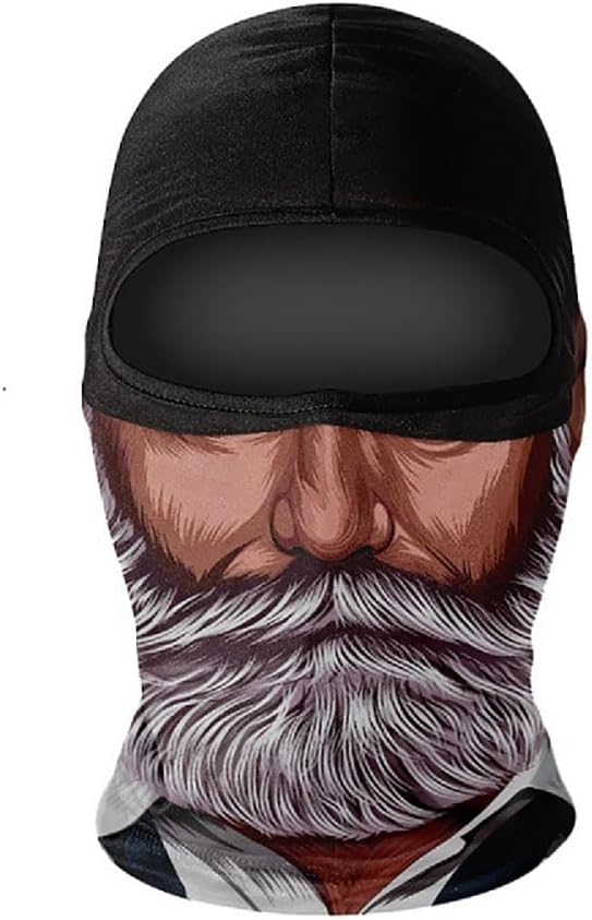 Headwear Bandana Head Funny and Unique Riding Gear，Personalized Protection Balaclava Fashionable and cool Wrap Face Scarf Mask (MICROFIBER, 46), 46, L