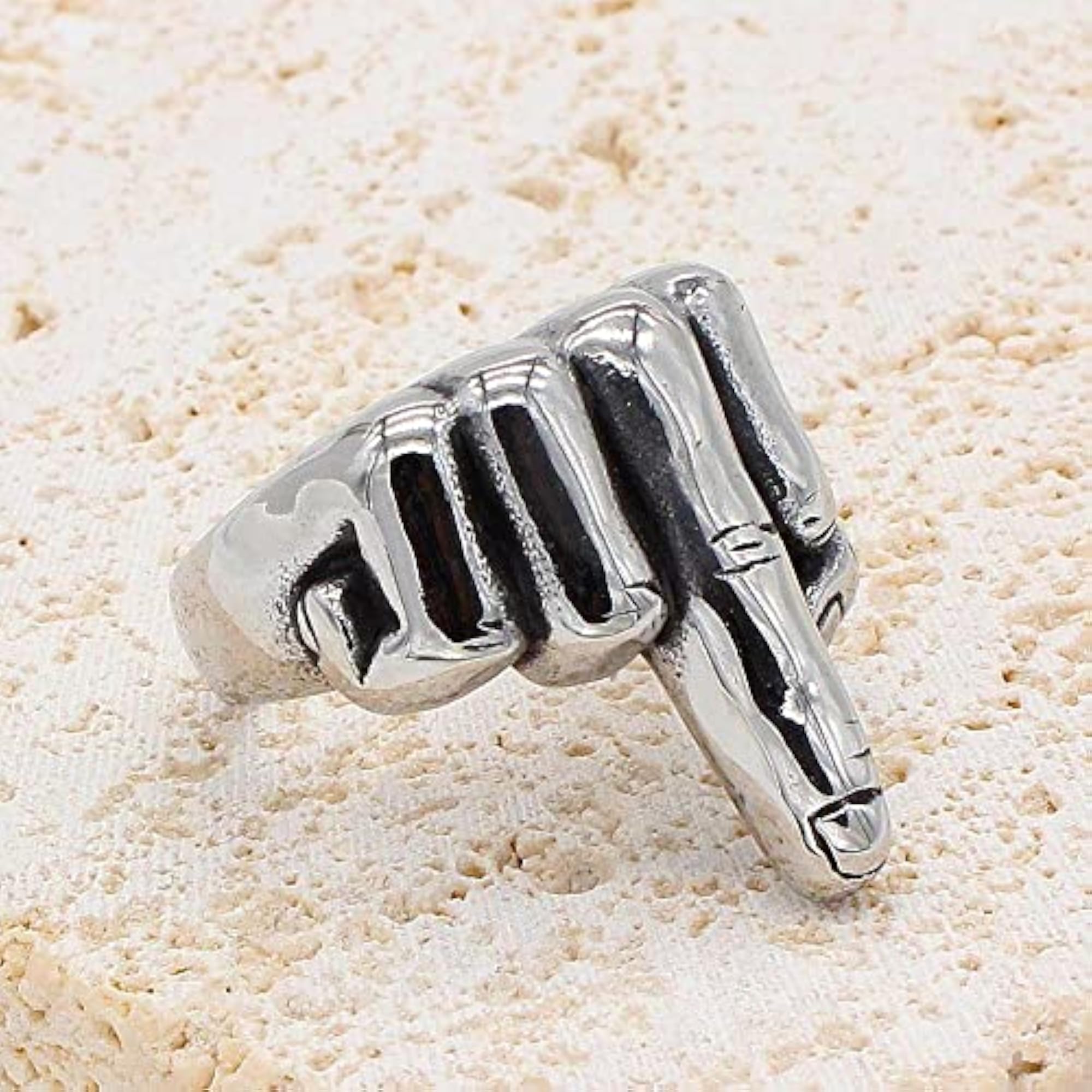 Luxury Solid Pure Titanium Stainless Steel Ring