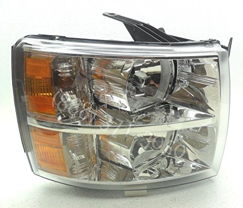 General Motors New OEM 2007-2014 Chevy Silverado 1500 2500 3500 Right Headlamp Headlight