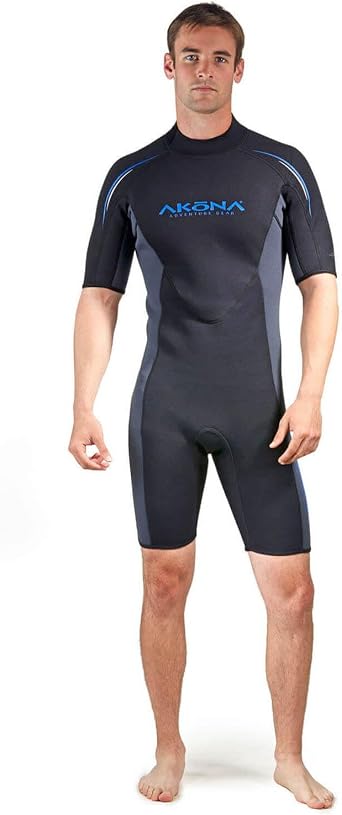 Akona Mens Shorty Wetsuit, 3mm/3X-Large