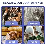 Cat Deterrent Spray, Nature & Safe Cat Repellent Spray for Indoor & Outdoor, 50ML Bitter Apple Spray for Cats & Kitten Training Aid, Cat Scratch Deterrent for Furniture, Sofa, Rug, Curtain - Image 4