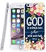 case For Iphone 6S christian quotes - Topgraph [Exact Compatible Slim Fit Clear With Design Full Coverage] Replacement Bumper For IPhone 6/6S [bible theme designer TPU Protector]