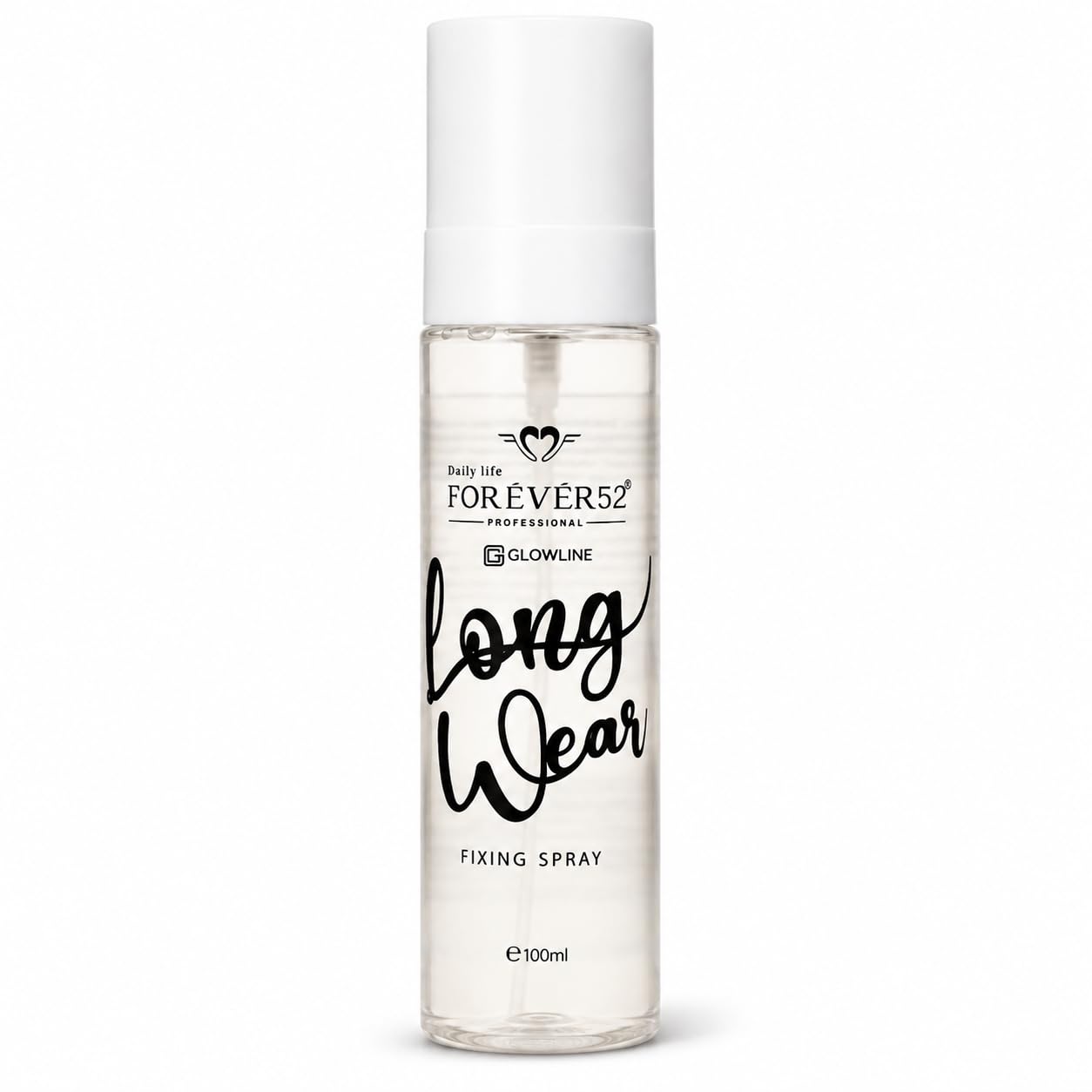 Long Wear Fixing Spray 100ml | Makeup Setting Spray, Long-Lasting Formula, 100ml Bottle, Professional Use, Pump Dispenser-image-2