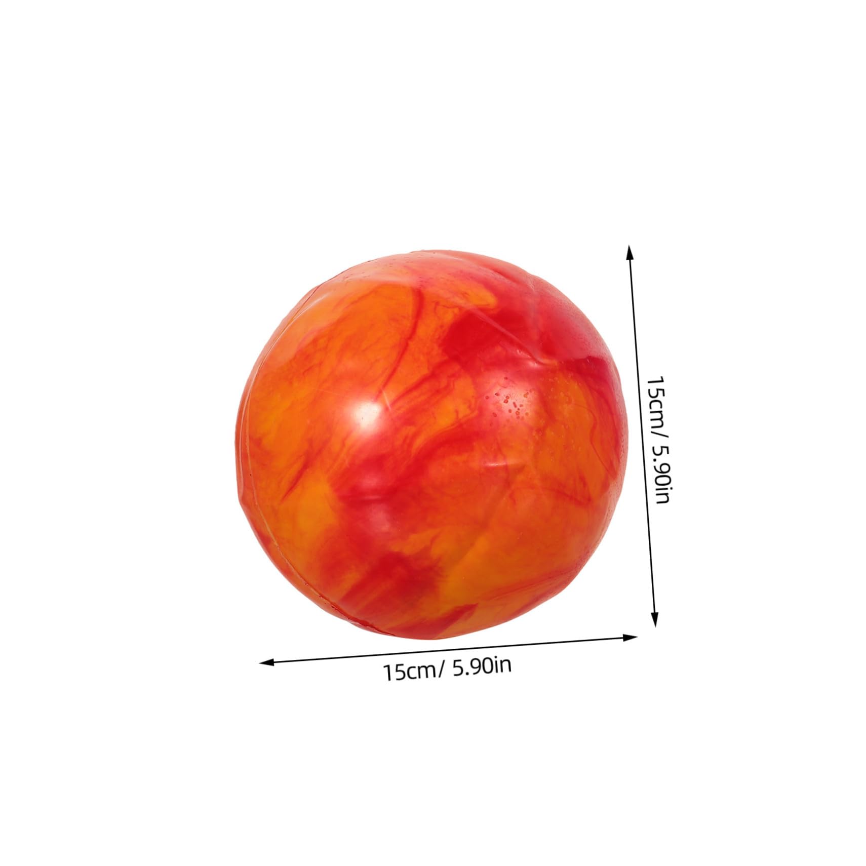 ORFOFE 4pcs Colorful Cloud Inflatable Stretch Balls for Play Random Colors for Outdoor Activities and Family Bonding Random Color