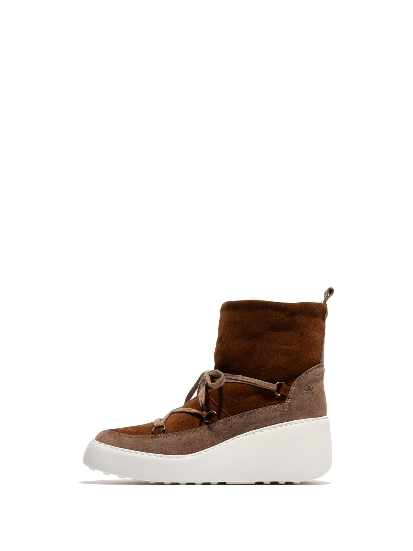 Fly London Women's DERE725FLY Fashion Boot, Taupe/Camel, 8 UK