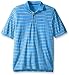 IZOD Men's Big and Tall Advantage Performance Stripe Short Sleeve Polo