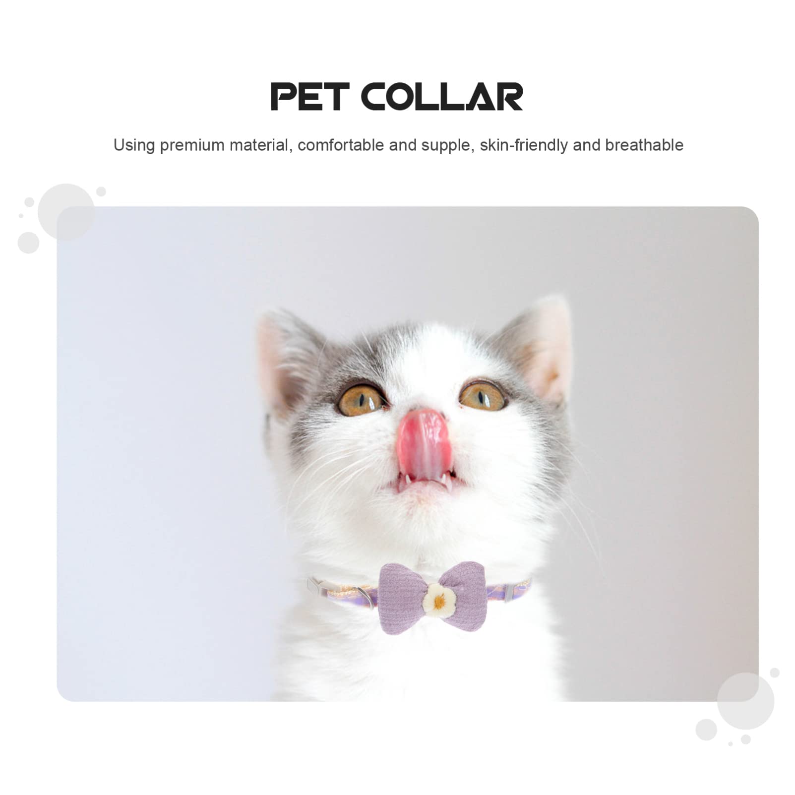 POPETPOP 10stücke Dekoratives Katzenhalsband Mit Schleife Anpassbares Festliches Hundehalsband Für Tägliche Nutzung Und Besondere Anlässe