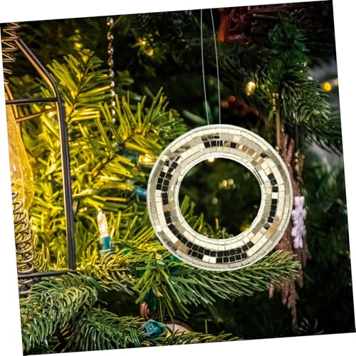 VICASKY Disco Hanging Ornament Reflective Christmas Tree Decor Versatile Design for Weddings Parties and Events Easy to Sparkling Holiday Charm miniatura 7