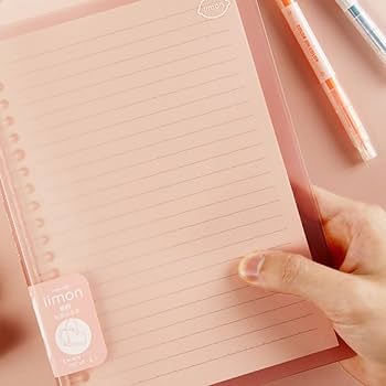 Amazon.co.jp: QQZSG ノート ルーズリーフ手帳 横罫線入り B5