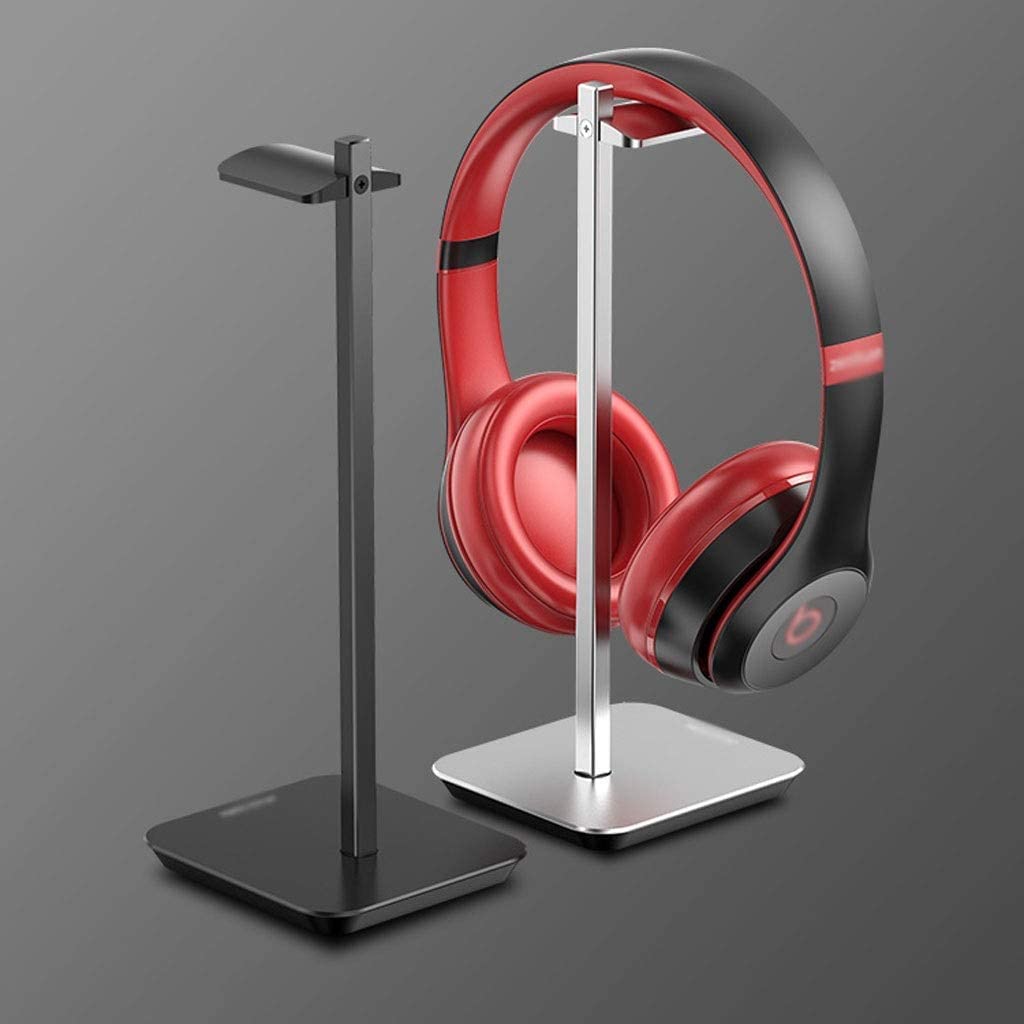 Gaming Accessori Supporto per Cuffie in Lega di Alluminio Gancio per Cuffie Creativo Supporto per Auricolari di Bell'aspetto Economico Stand Over-Ear da Gioco(Blue,Silver)