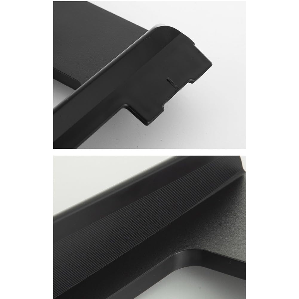 Leggio per tastiera e spartiti per pianoforti elettronici e pianoforti digitali, regolabile, nero, 49,5 x 21 cm