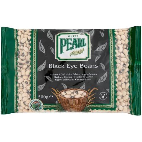 White Pearl Black Eye Beans - 10 x 500g Cover