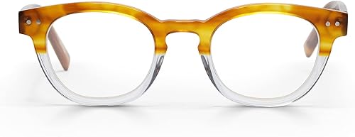 eyebobs - Waylaid  Gafas de lectura prémium para hombres y mujeres  Marco redondo para caras promedio  Disponible en 0.0x - 4.0x