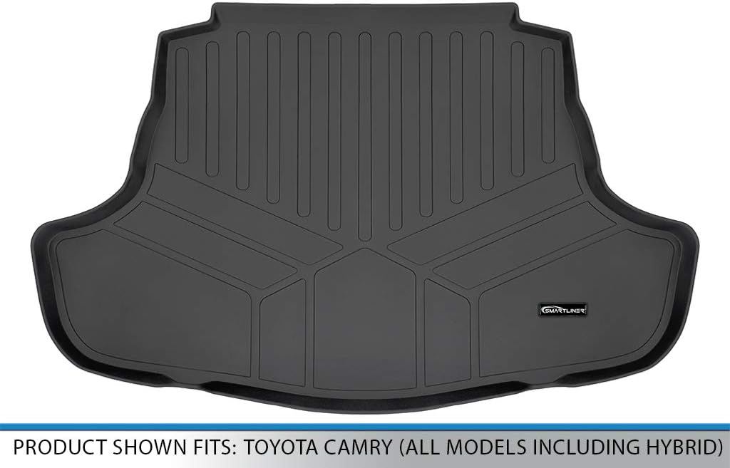 MAXLINER All Weather Custom Fit Cargo Trunk Liner Floor Mat Compatible with 2018-2024 Toyota Camry