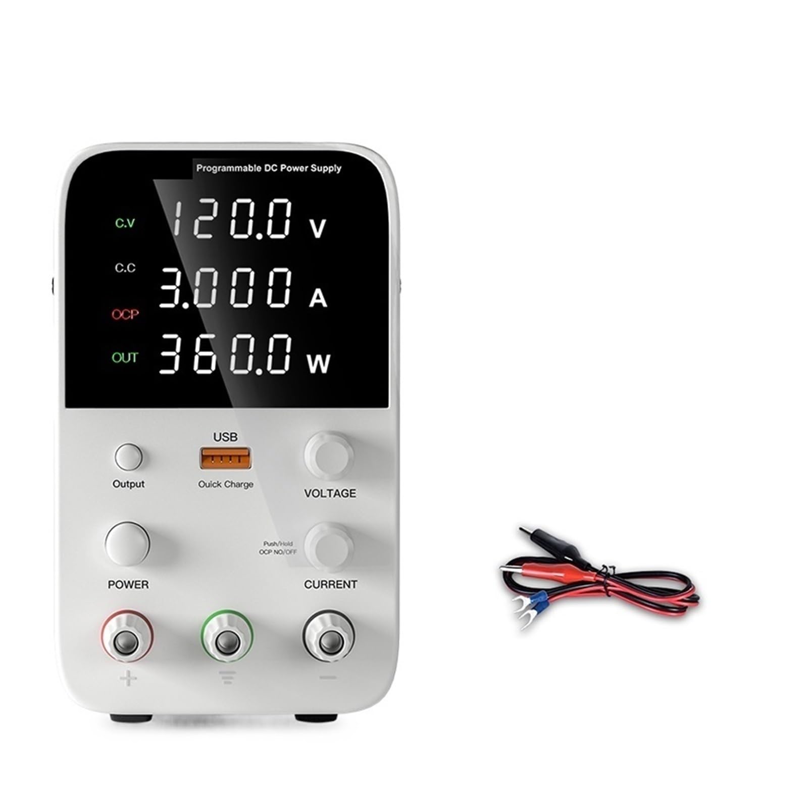Alimentation de laboratoire CC réglable pour vos ateliers de réparation électronique domestiques