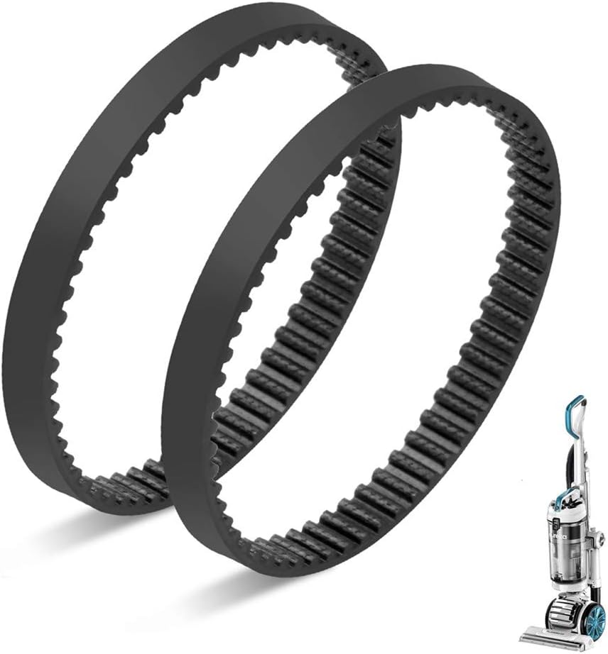 JEDELEOS Replacement Belts for Eureka FloorRover NEU560, NEU562A, NEU562, NEU566, NEU520, NEU526 Vacuum, Replace Part Eureka S3018 / S3029 / S3014, Pack of 2 -
