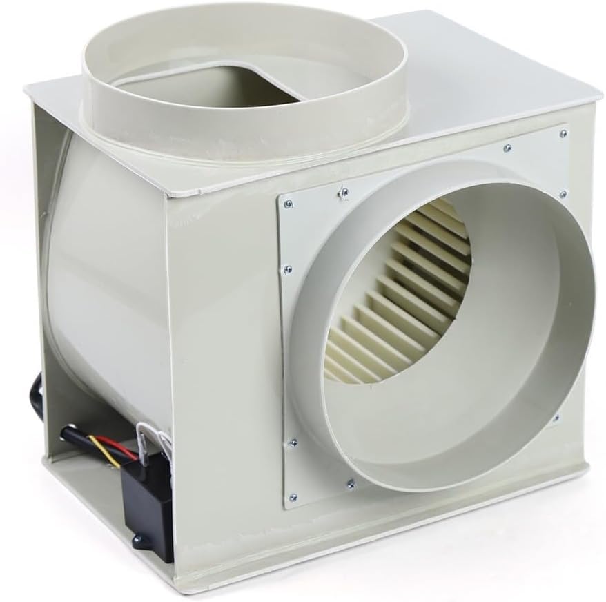 Ventilateur d'échappement centrifuge industriel de 300 W avec sortie 250 mm anti-fumée