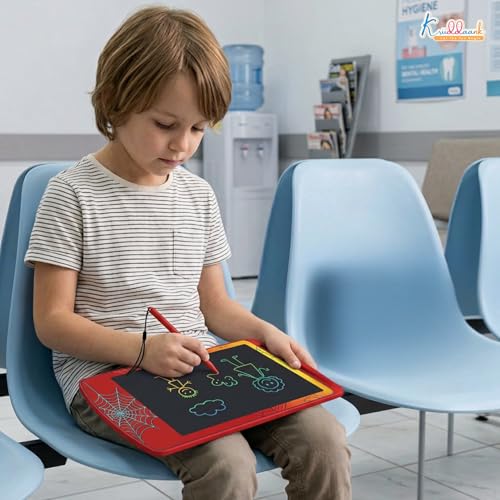 Image of Pack of 4 LCD Writing Tablet Doodle Board for Kids - 8.5 Inch Colorful Electronic Drawing Pad, Educational Learning Toy with Lock Function & One-Tap Erase, Kids Birthday Gifts (Multicolor)