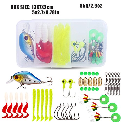 Sougayilang Kids Fishing Pole with Spinning Reels,Telescopic Fishing Rod for Travel Freshwater Bass Trout Fishing(Blue) - Image 5