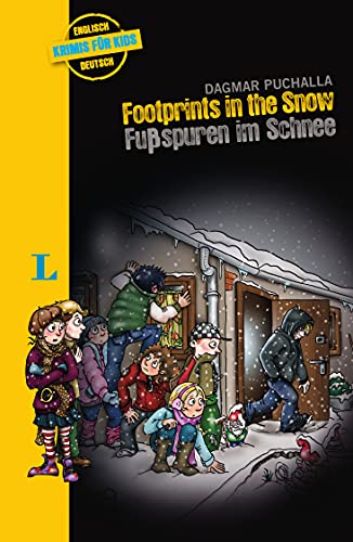 Langenscheidt Krimis für Kids Footprints in the Snow - Fußspuren im Schnee: Englische Lektüre für Kinder, 1.-2. Lernjahr