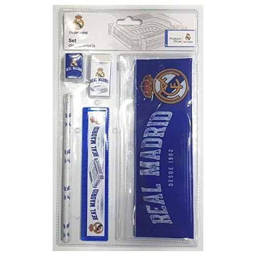 Export.CM 097257 Real Madrid - Juego de 5 Piezas, Color Azul