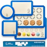 KPKitchen Silicone Baking Mat Set of 5
