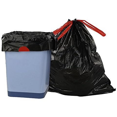 Teyyvn Black Drawstring Trash Bags, 4 Gallon, 220 Counts Cover