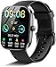 Smartwatch Damen Herren, 1.91'' Zoll HD Smart Watch mit Bluetooth Anrufe, Fitness Tracker Schrittzähler mit 110+ Sportmodi, Schlafmonitor SpO2 Herzfrequenz, IP68 Wasserdicht Fitnessuhr für Android iOS
