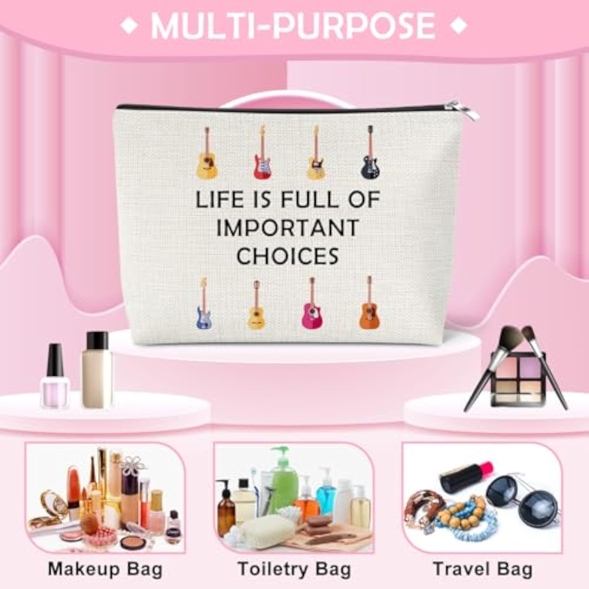 Music Lover Makeup Bag