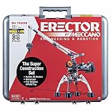 MECCANO Erector Super Construction 25-in-1 Motorized Building Set, Steam Education Toy, 638 Parts...