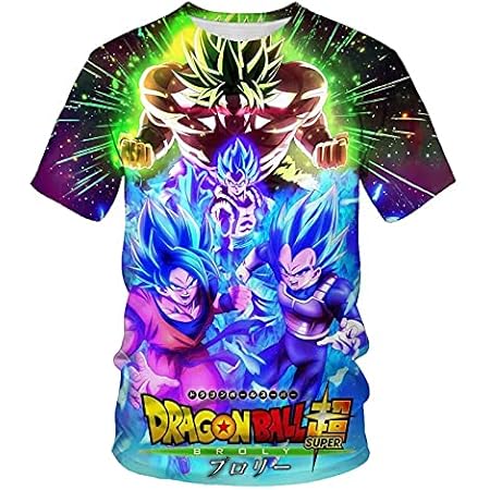 Amazon Co Jp ドラゴンボール Tシャツ 夏服 子供 アニメ 3dプリント 半袖 かわいい カジュアル 子供服 男女兼用 衣装 誕生日 プレゼントグッズ130cm 服 ファッション小物