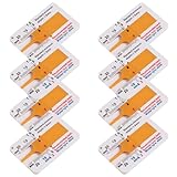 8 Stück Profiltiefenmesser für Reifen 0-20 mm Reifenprofiltiefenmesser Profiltiefenmesser Tragbares Reifenprofil Tiefenmesser Reifenprofiltiefenmesser Digital