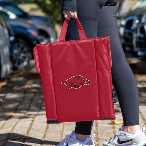 Image of Logo Brands Officially Licensed NCAA Unisex Stadium Seat, One Size, Team Color