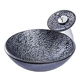 INSTALLATION RAPIDE ET SIMPLE : robinet en cuivre, bonde de vidange en cuivre, anneau de montage en alliage, tuyau d’évacuation en acier inoxydable, conduites d’alimentation en eau chaude/froide en acier inoxydable, tout est inclus ; la finition créative du robinet embellit toute salle de bain.