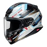 Shoei RF-1400 Helmet - Arcane (X-Small) (White/Black/Light Blue) Shoei RF-1400 Helmet - Arcane (X-Small) (White/Black/Light Blue)