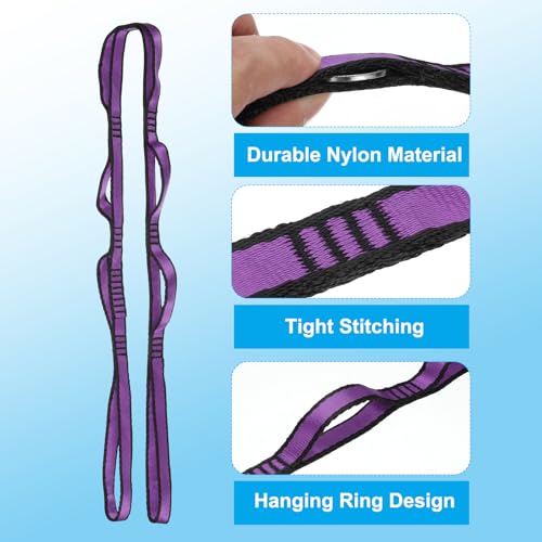 Sangle en chaîne Daisy sangles d'escalade nylon balançoire yoga aérien
