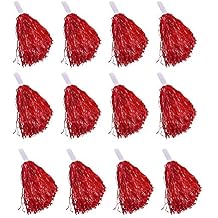 Windy City Novelties - 12 Pack 16" Cheerleading Pom Poms for Sports, Dance, Pep Rallies, Basketball Tournaments & Spirit Events