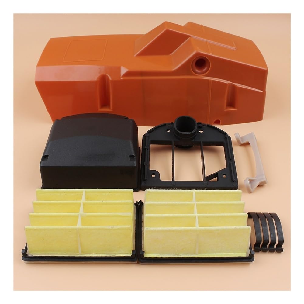 Kit de Filtro de Cubierta Superior Wrappe Compatible con Husqvarna 268 272 272XP 503 40 60-01 Repuestos de Motosierra Motosierra Gasolina
