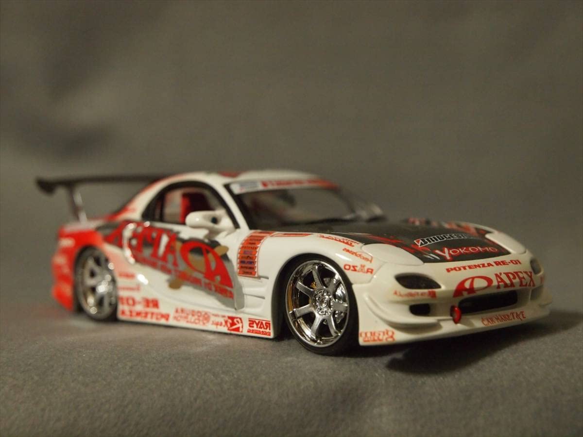 1/24 ホットワークス　FD3S APEX D1プロジェクト　今村陽一 Amazon | 1/24 APEX FD3S AX75F92+NDS仕様 2004年 今村 陽一