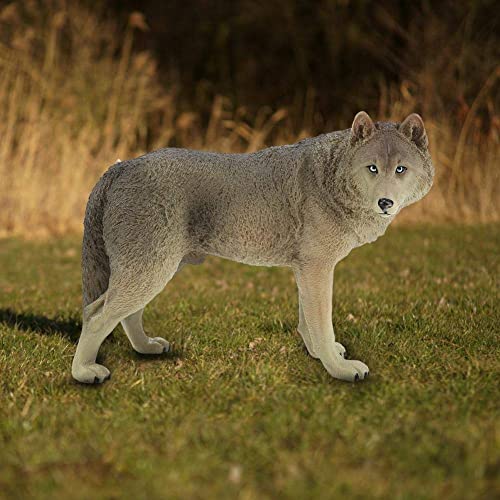 Wolf Figur Spielzeug Simulation Wildlife Tier Modell Spielzeug Zoo Tiere Modell Action Figuren Spielsets für Kinder… – Bild 3